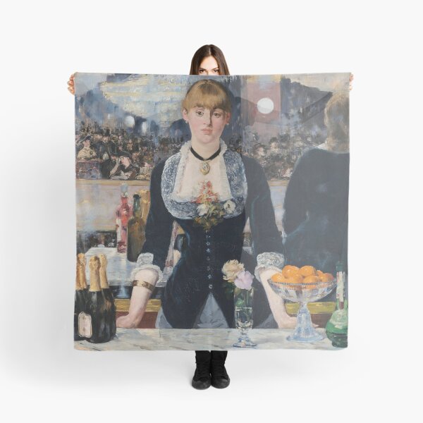 Item preview, A Bar at the Folies-Bergère (Un bar aux Folies Bergère), Édouard Manet, 1882 designed and sold by The Gaping Maw.