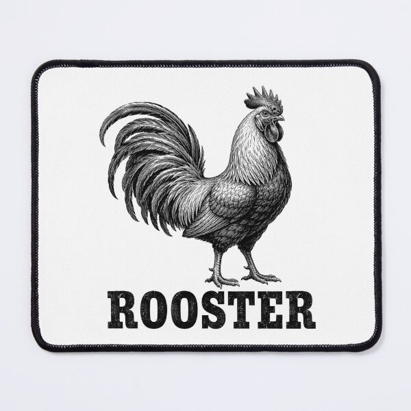 Item preview, Rooster – Vintage Farmhouse Engraving designed and sold by MotionBanana Art.