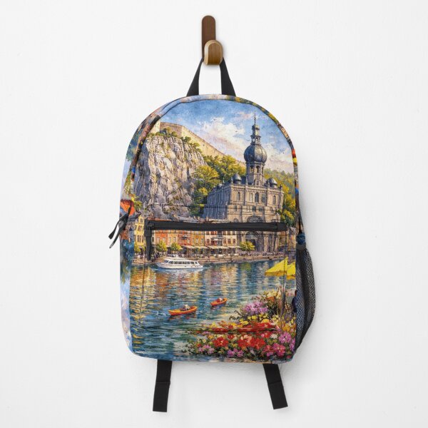 Item preview, A painting of Dinant, Belgium – A Beautiful City in Europe. designed and sold by GalleryKauffeld.