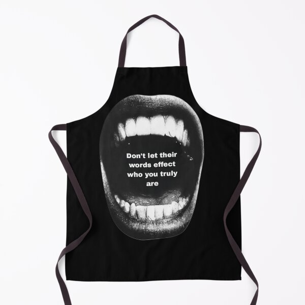 Item preview, Don't Let Their Words Affect Who You Truly Are Mouth Quote designed and sold by 101-Stor.