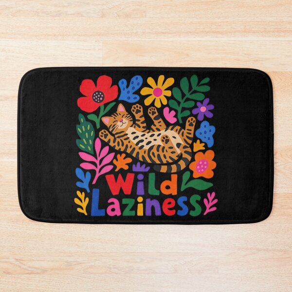 Item preview, Wild Laziness – Cozy Colorful Bengal Cat designed and sold by Bengoer18.