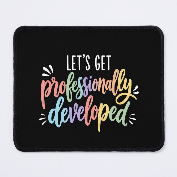 Item preview, Professional Growth Motivational Rainbow Lettering Quote designed and sold by anapldv.