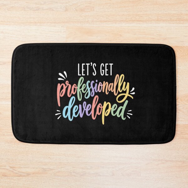 Item preview, Professional Growth Motivational Rainbow Lettering Quote designed and sold by anapldv.