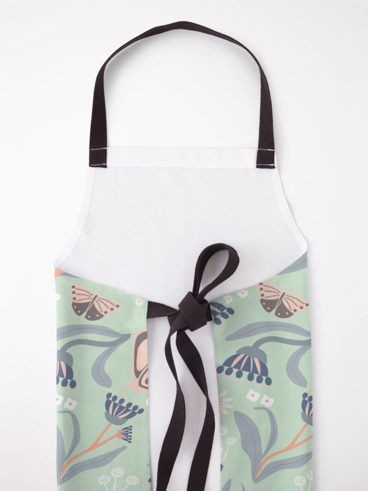 Thumbnail 5 of 6, Apron, Butterfly Life designed and sold by MYpatternlab.