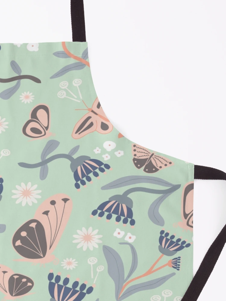 Thumbnail 3 of 6, Apron, Butterfly Life designed and sold by MYpatternlab.