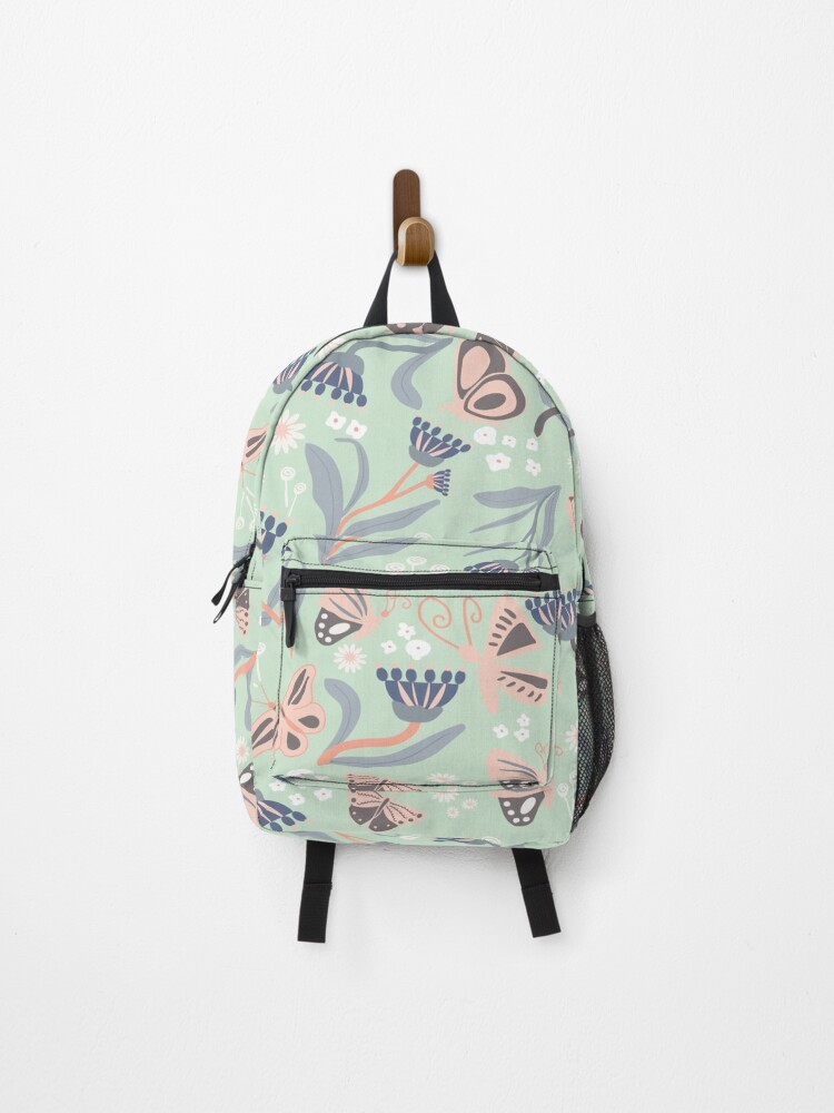 Thumbnail 1 of 3, Backpack, Butterfly Life designed and sold by MYpatternlab.
