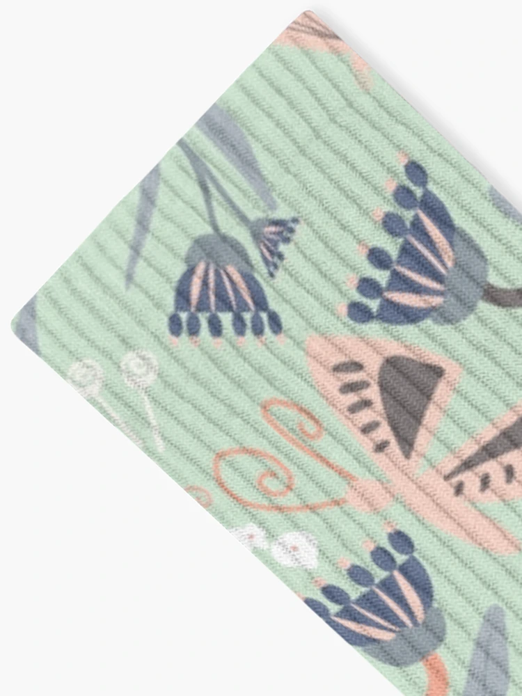 Thumbnail 2 of 5, Socks, Butterfly Life designed and sold by MYpatternlab.