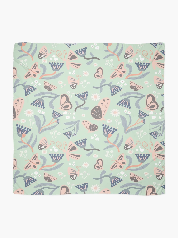 Thumbnail 2 of 3, Scarf, Butterfly Life designed and sold by MYpatternlab.