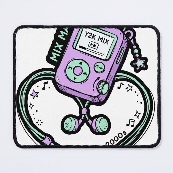 Item preview, Chunky MP3 Player Heart Earbuds Y2K designed and sold by badbar.