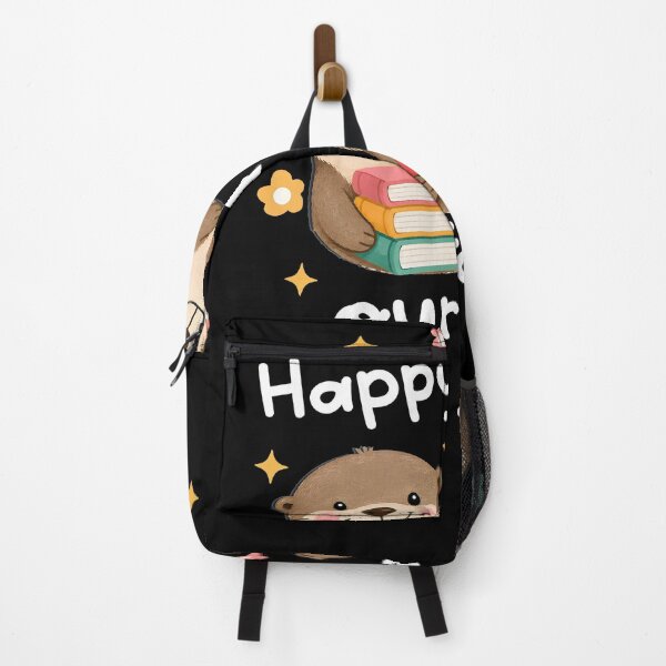 Item preview, Happy Otters Cute Animal Reading School Back To School Teacher T-Shirt designed and sold by Pioiiiart.