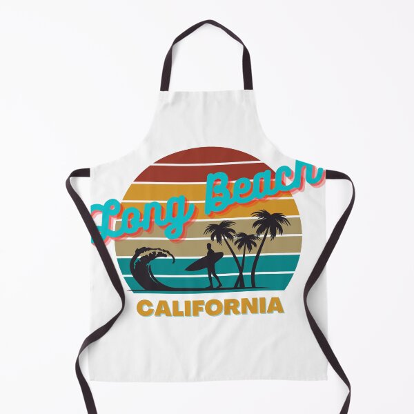 Item preview, Long Beach California Retro Vintage Sunset designed and sold by adriana-holmes.
