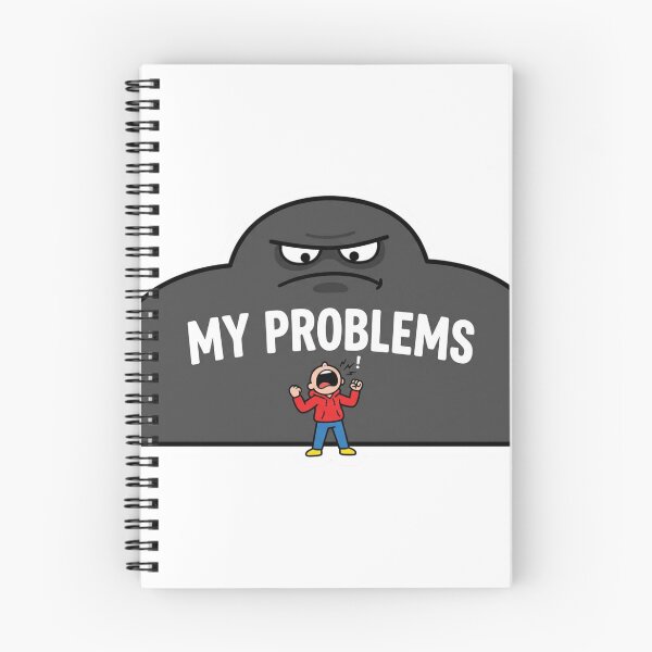 Item preview, Tiny Person Yelling at Giant Problems Anxiety designed and sold by NeonNerd Studio.