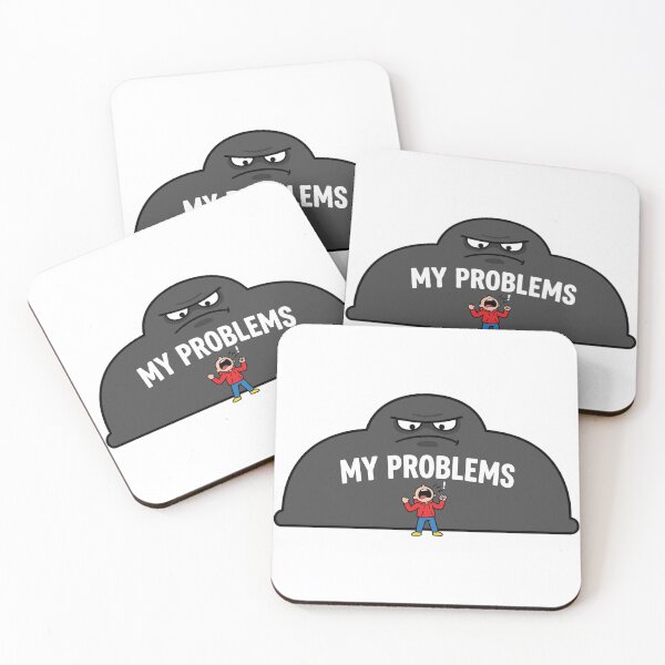 Item preview, Tiny Person Yelling at Giant Problems Anxiety designed and sold by NeonNerd Studio.