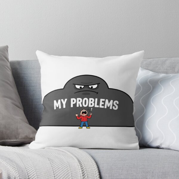 Item preview, Tiny Person Yelling at Giant Problems Anxiety designed and sold by NeonNerd Studio.