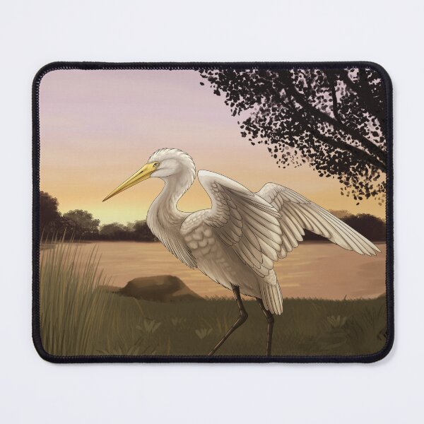 Item preview, Sunset Egret designed and sold by DragonArtist15.
