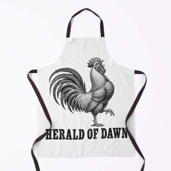 Item preview, Herald of Dawn – Crowing Rooster Vintage Engraving designed and sold by MotionBanana Art.