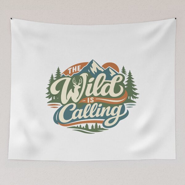Item preview, The Wild Is Calling Funny Dad – Father’s Day Gift designed and sold by stylishdzign.