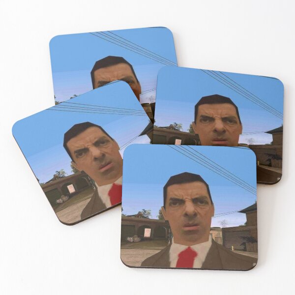 Item preview, Confused Mr Bean Looking Around Tiktok Meme Reaction designed and sold by cezzarie.