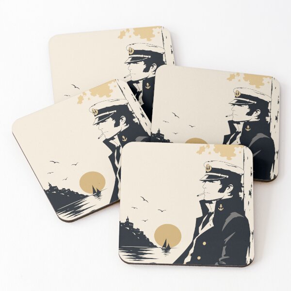 Item preview, Corto Maltese Inspired Art | Vintage Sailor Print | Nautical Comic Art | Mediterranean Maritime Print designed and sold by Studio pod Burom.
