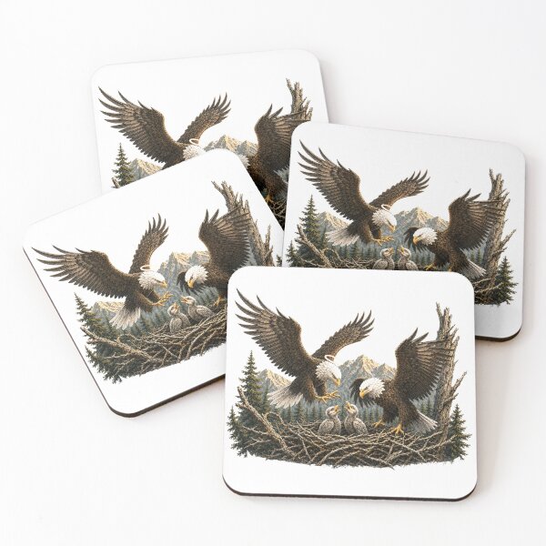 Item preview, Her Wings May Rest Jackie and Shadow Eagle Tribute designed and sold by KireVeronica.