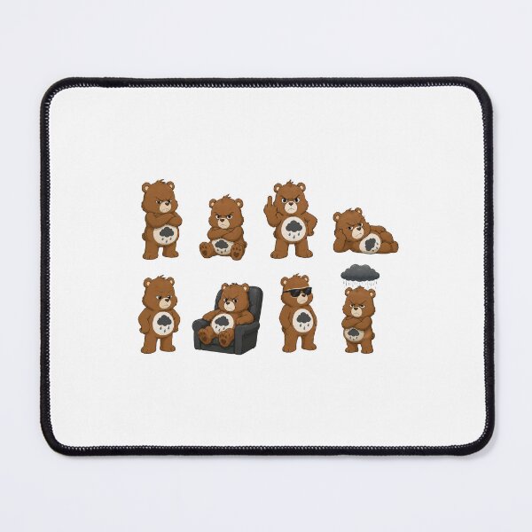 Item preview, grumpy bear designed and sold by douce-stickers.