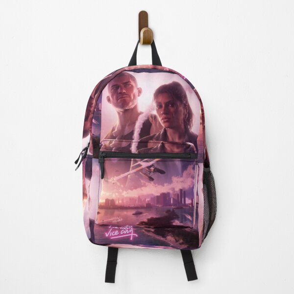 Item preview, Neon Coastal Duo - Tropical City Sunset & Seaplane Illustration designed and sold by Billy Morfo™.