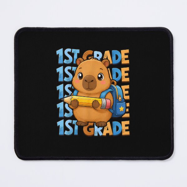 Item preview, Cute Capybara Holding Pencil Backpack 1st Grade Back To School Student Teacher designed and sold by EricCotanori.
