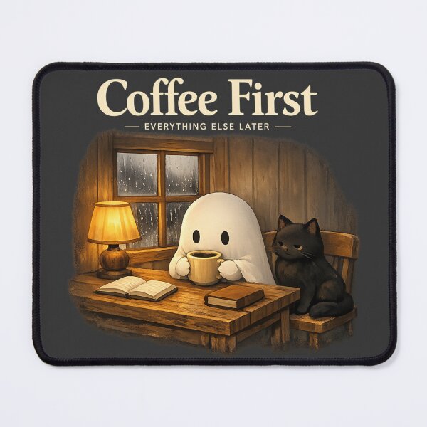 Item preview, Coffee First, Everything Else Later designed and sold by QuietNovaShop.