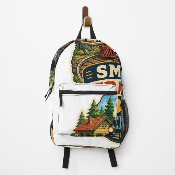 Item preview, Small Trains Big Weekends Model Railroad Art designed and sold by CheerfulNest.