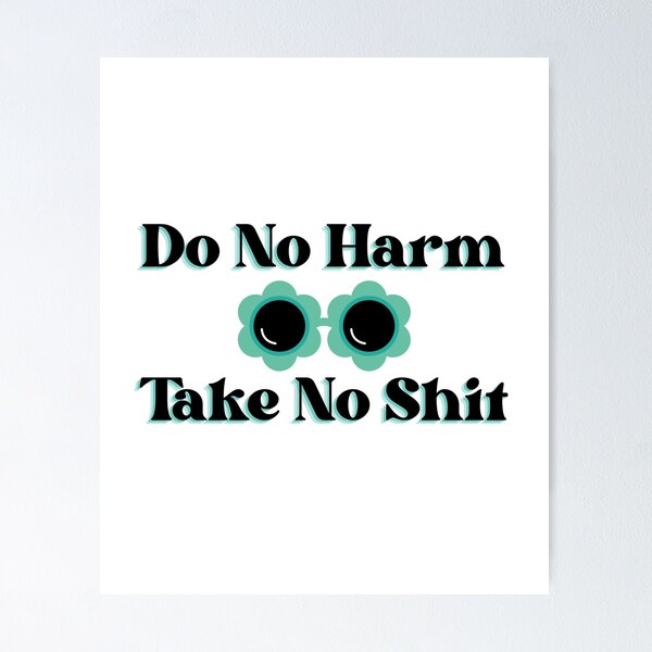 Item preview, Do No Harm Take No Shit designed and sold by NoodleBop.