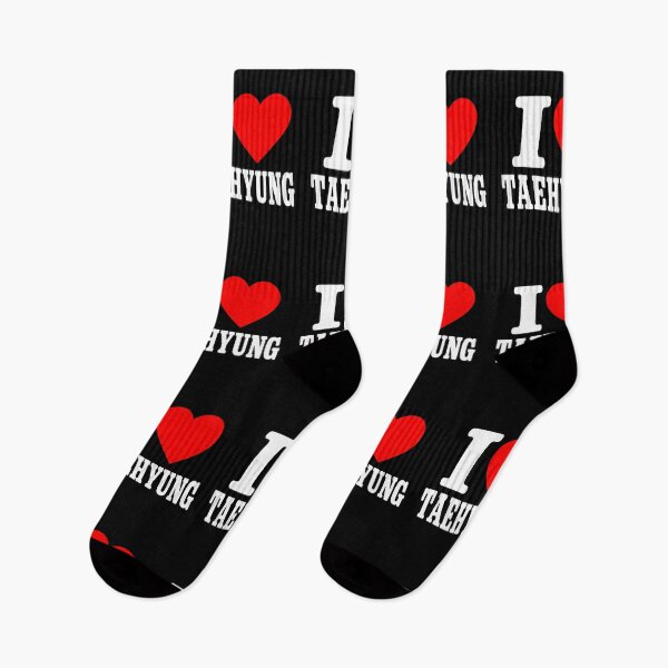 Item preview, taehyung I Heart Taehyung Love Heart Fan Graphic designed and sold by anapldv.