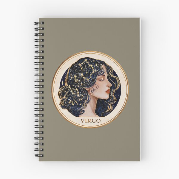 Item preview, Virgo Zodiac Goddess Celestial Astrology Art PNG designed and sold by MythicMood.