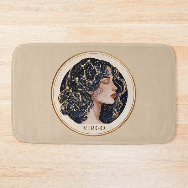Item preview, Virgo Zodiac Goddess Celestial Astrology Art PNG designed and sold by MythicMood.