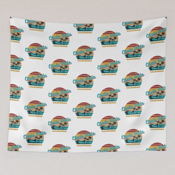 Item preview, Chula Vista California Retro Vintage Sunset Typography designed and sold by adriana-holmes.