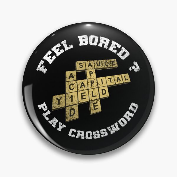 Item preview, Feel bored Play Crossword funny wild Crossword   designed and sold by mcmenemy.