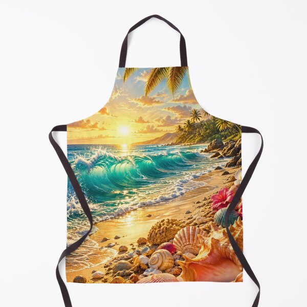 Item preview, Tropical Paradise Sunset designed and sold by Gold&pixels.