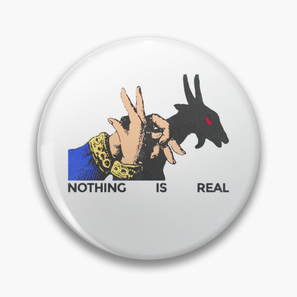 Item preview, Nothing Is Real Dark Surreal Hand Graphic Alternative Aesthetic designed and sold by 101-Stor.