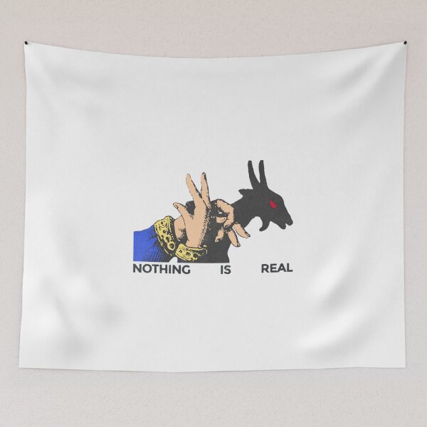 Item preview, Nothing Is Real Dark Surreal Hand Graphic Alternative Aesthetic designed and sold by 101-Stor.