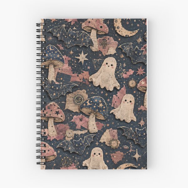 Item preview, Vintage Scrapbook Cosmic Ghost Paper Pattern designed and sold by Thai Vibe Studio.