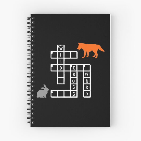 Item preview, The Best Wild Crossword Crossword Puzzle Wolf And Rabbit Funny Gift   designed and sold by mcmenemy.
