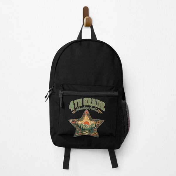 Item preview, 4th Grade Adventures Await Floral Mountain Star designed and sold by anapldv.