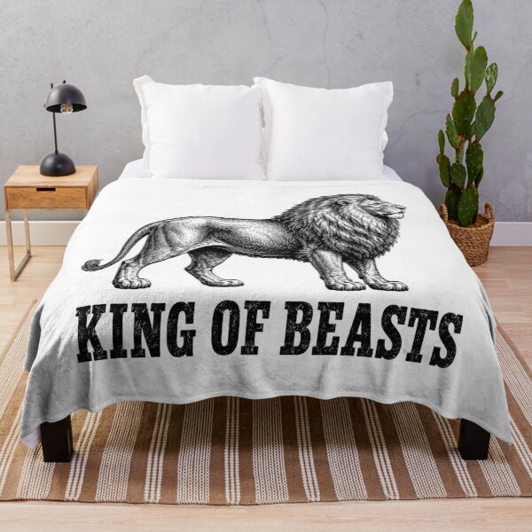 Item preview, King of Beasts – Vintage Lion Engraving designed and sold by MotionBanana Art.