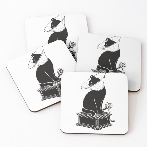 Item preview, Gramophone Cat designed and sold by HauntingAppeal.