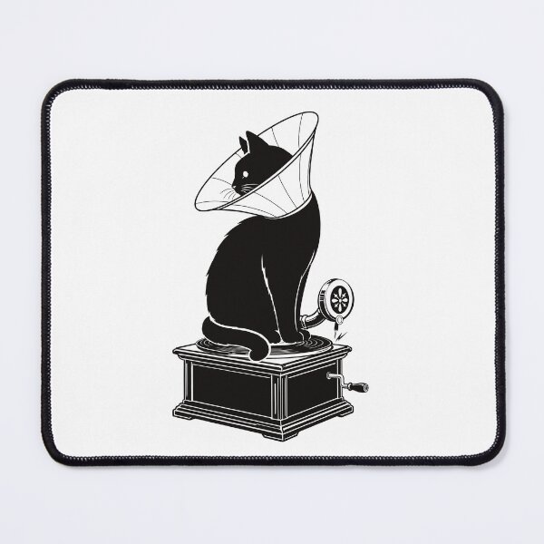 Item preview, Gramophone Cat designed and sold by HauntingAppeal.