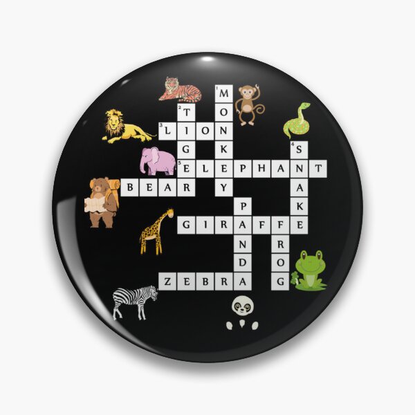 Item preview, WILD CROSSWORD     designed and sold by mcmenemy.