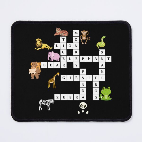 Item preview, WILD CROSSWORD     designed and sold by mcmenemy.