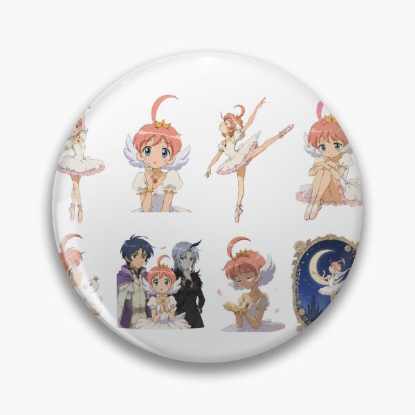 Item preview, Princess Tutu Characters – Ahiru, Fakir, Mytho & Rue designed and sold by douce-stickers.