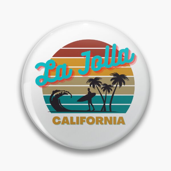 Item preview, La Jolla California Retro Vintage Sunset Typography designed and sold by adriana-holmes.