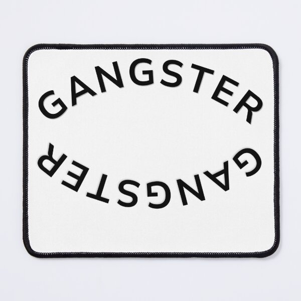 Item preview, Double Gangster Circular Typography designed and sold by MissLotusStudio.