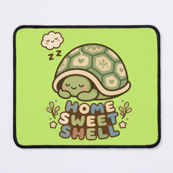 Item preview, Home Sweet Shell Cute Sleeping Turtle designed and sold by SVox.